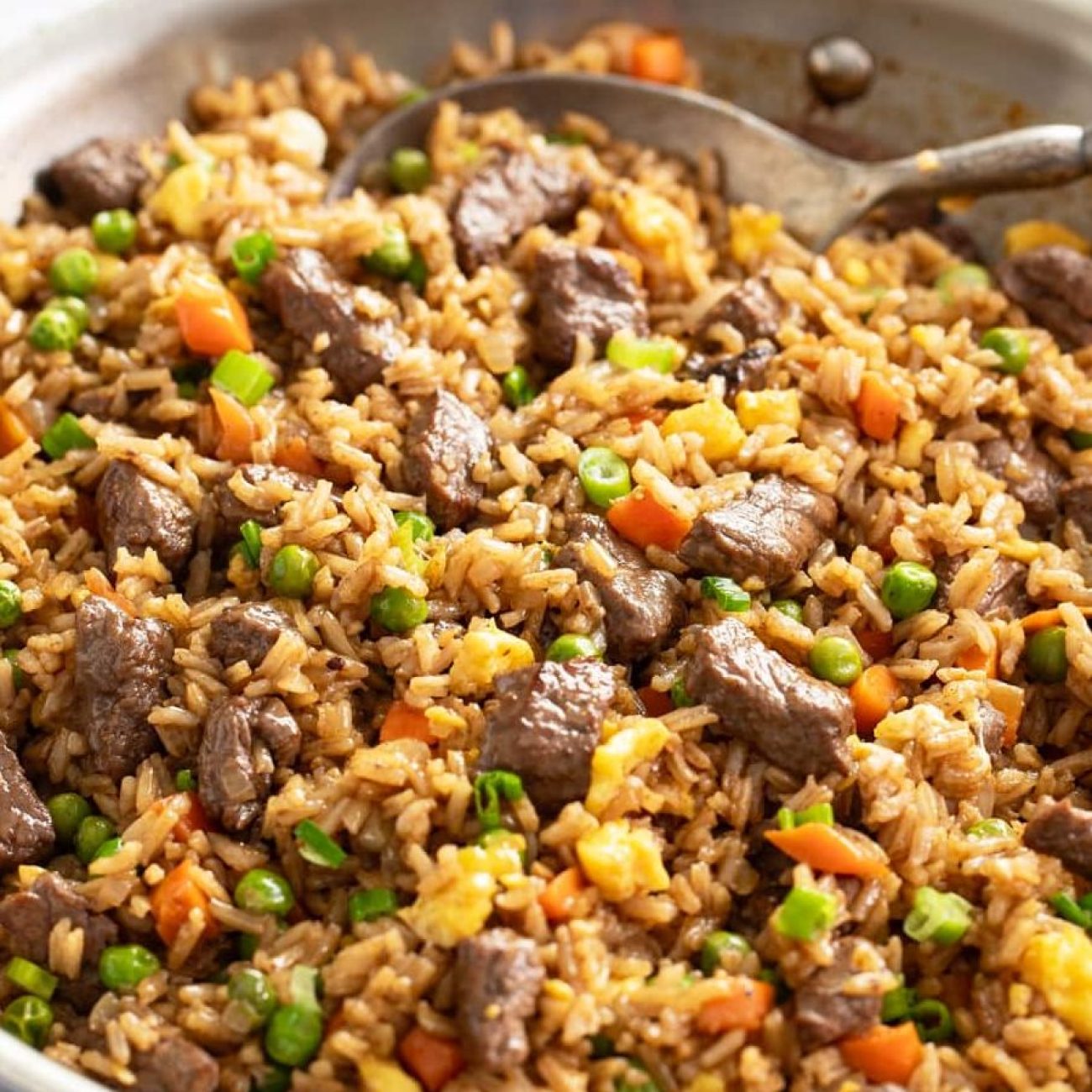 Kittencals Ground Beef Fried Rice