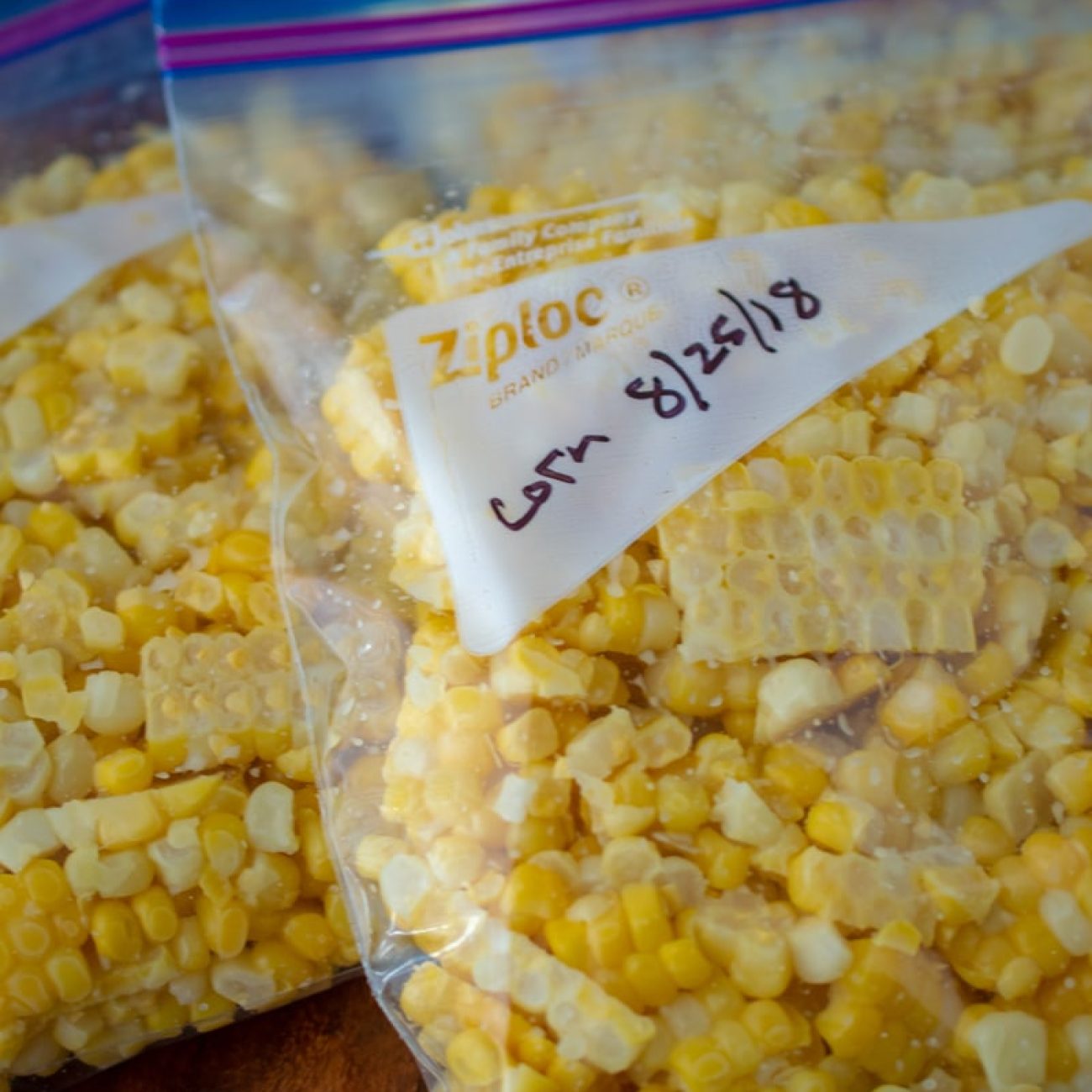 Kittencals Method For Freezing Corn On