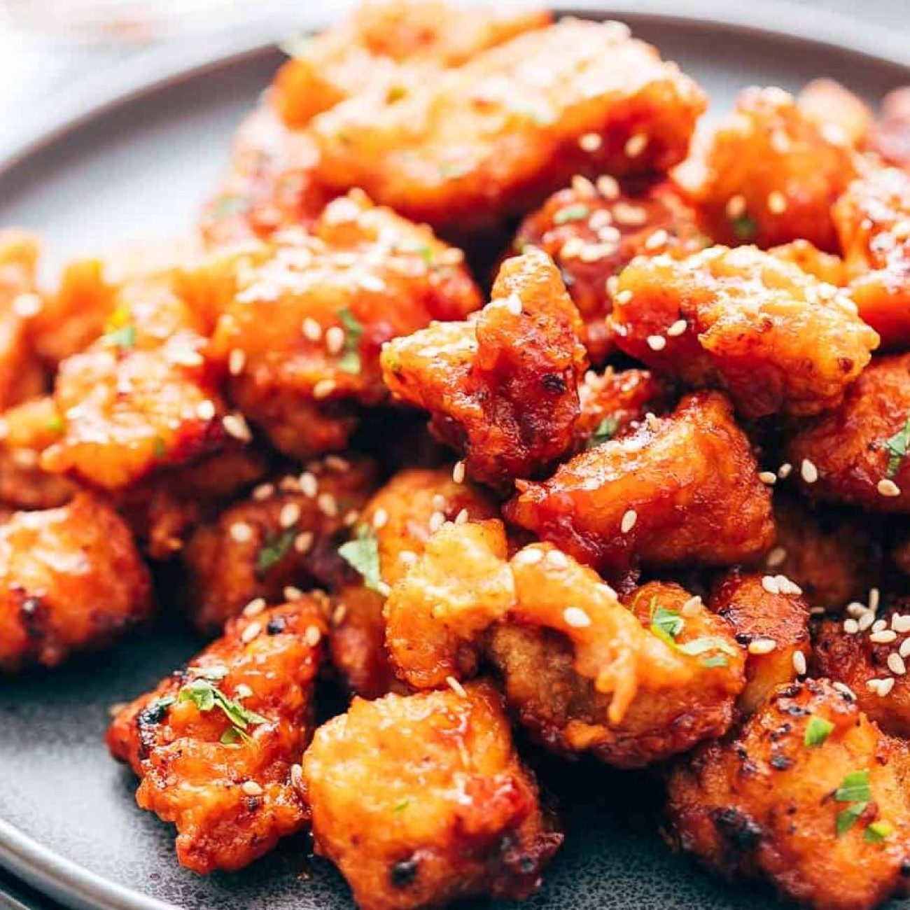 Korean-Inspired Popcorn Chicken