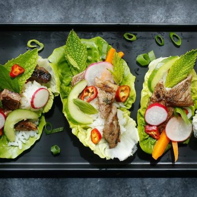 Korean Lettuce Wraps