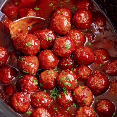 Kosher Honey Garlic Meatballs