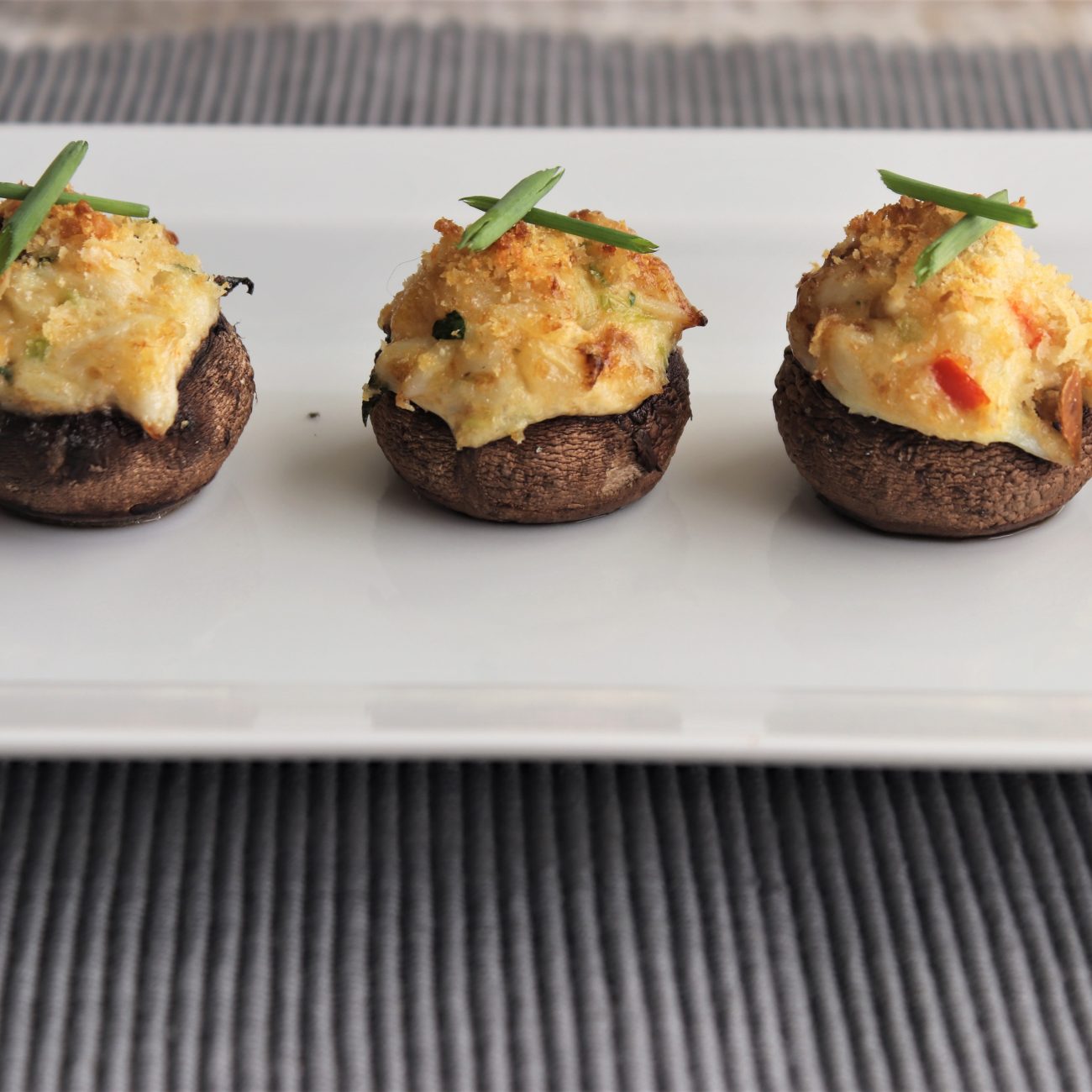 Krab Stuffed Mushrooms