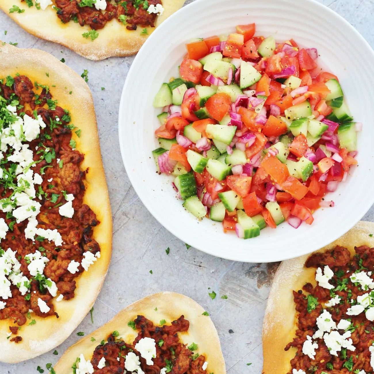 Lahmacun Turkish Spiced Lamb Pita