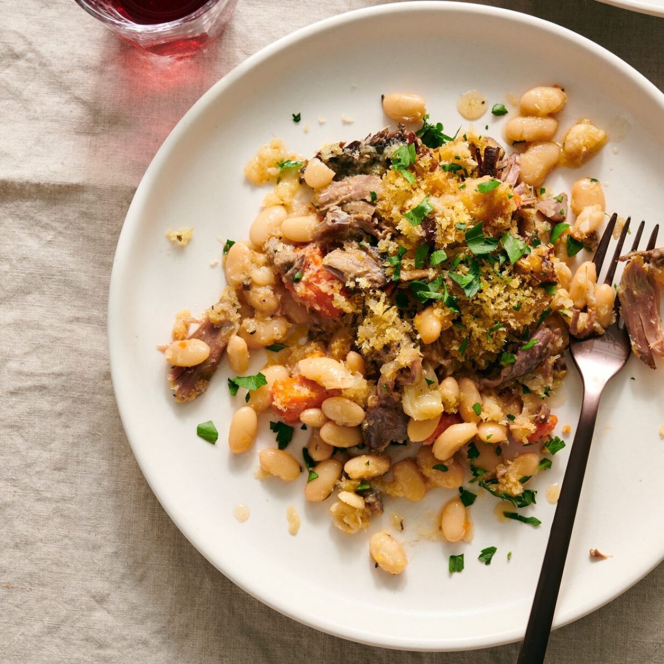 Lamb And White Bean Casserole