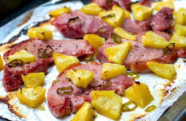 Lamb, Bacon & Pineapple Casserole