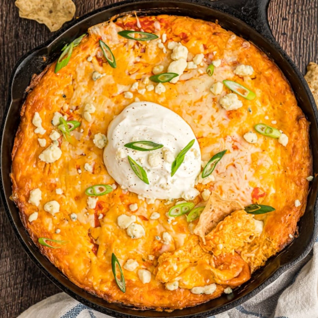 Lanels Buffalo Chicken Dip