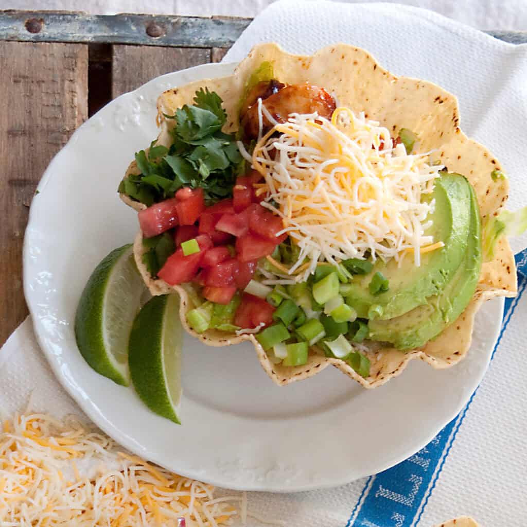 Layered Caribbean Chicken Salad