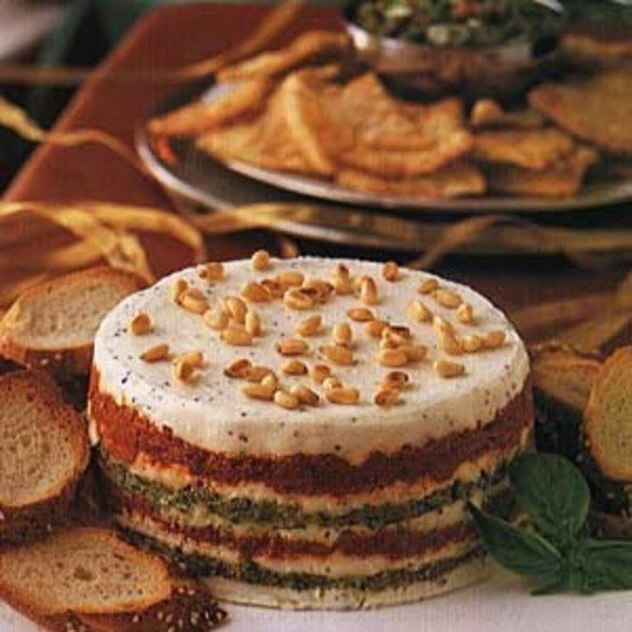 Layered Cheese Torta