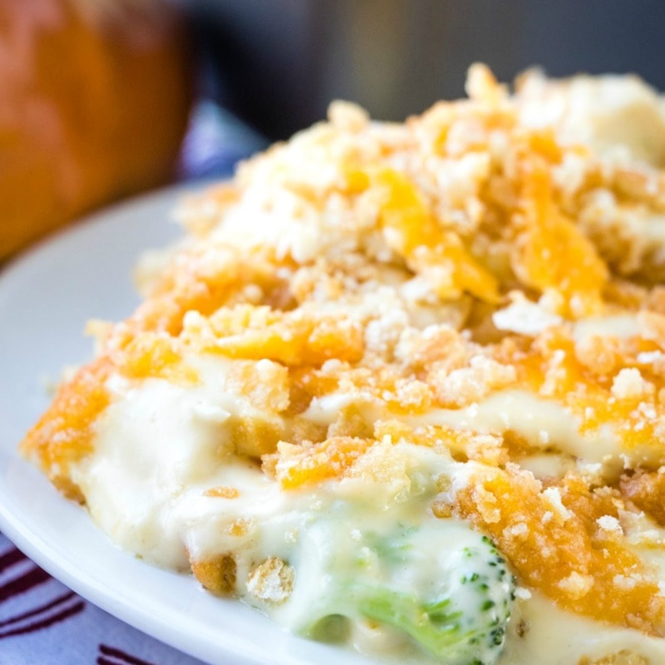 Layered Chicken Broccoli Casserole No