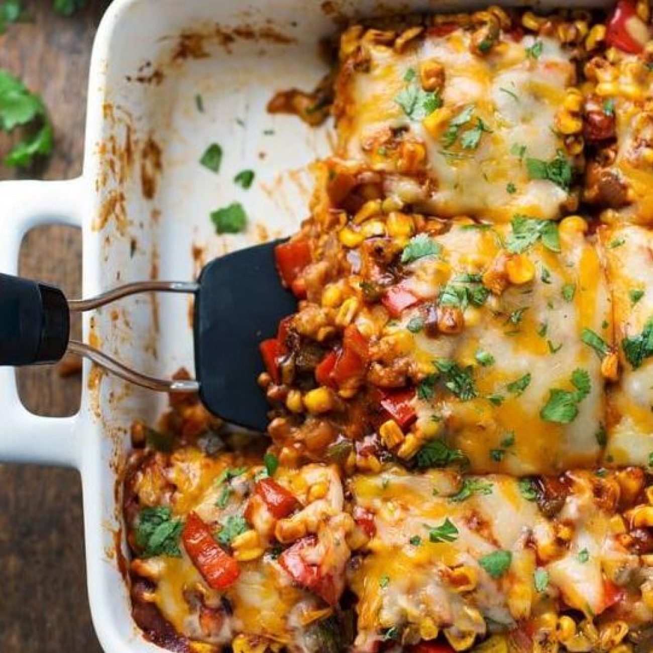 Layered Chile, Cheese, & Roasted-Corn