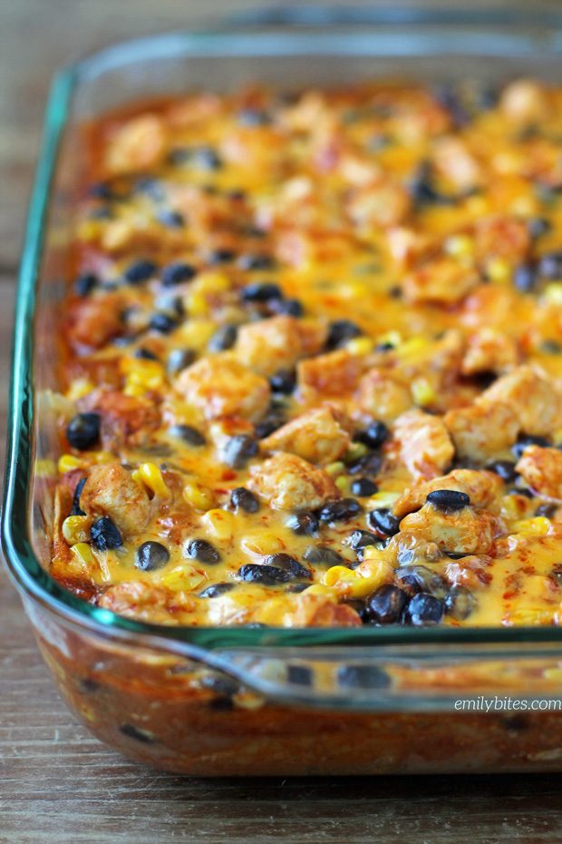 Layered Enchilada Casserole