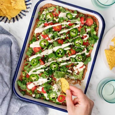 Layered Mexican Bean Dip