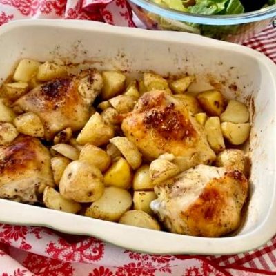 Lebanese Chicken &Amp; Potatoes -Ww