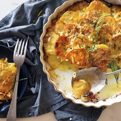 Leek And Potato Casserole