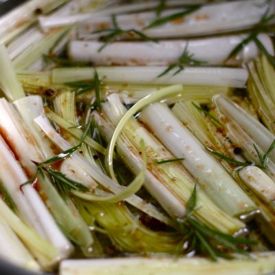 Leek Confit