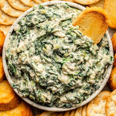 Leek Veggie Dip Low-Cal