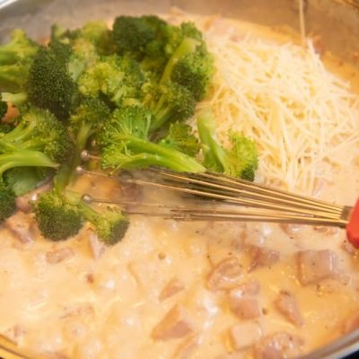 Leftover Ham With Pasta And Broccoli