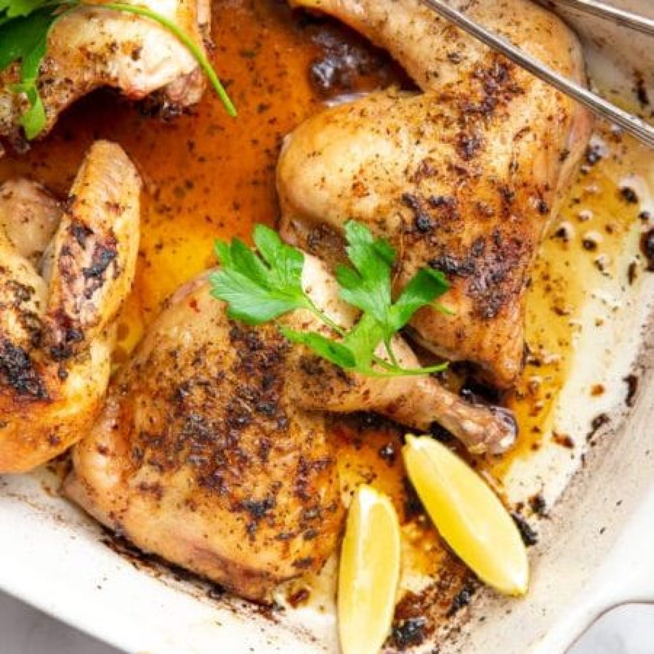 Lemon And Garlic Roast Chicken