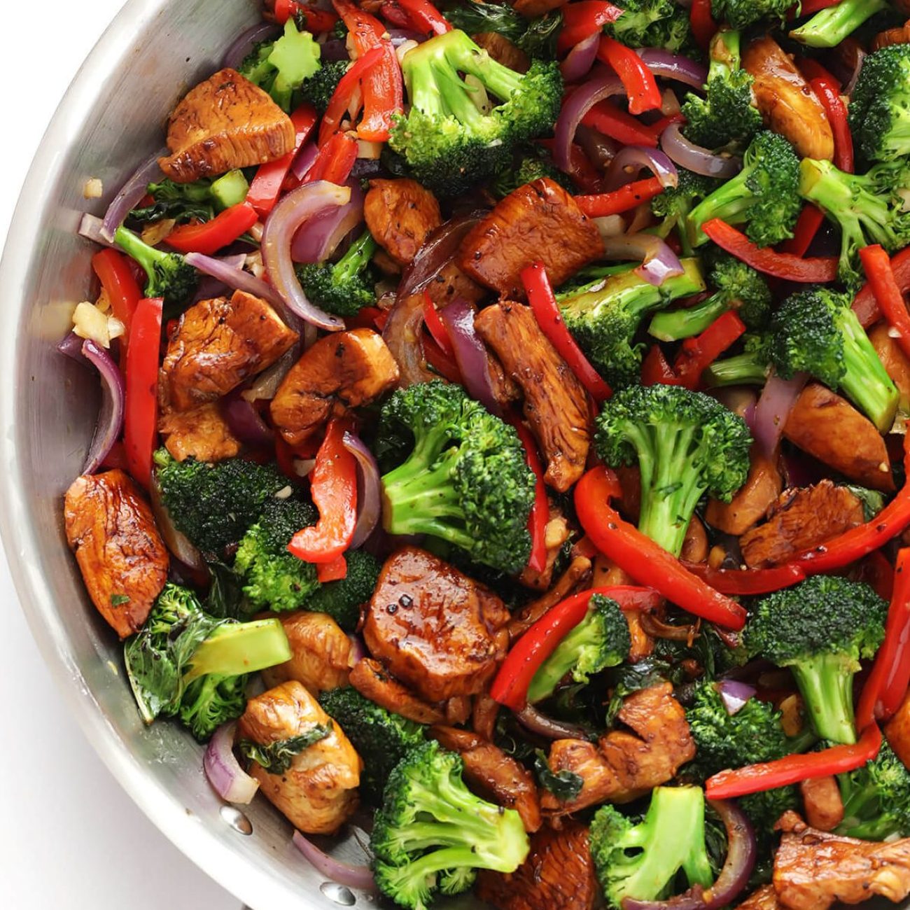 Lemon Basil Chicken And Vegetables