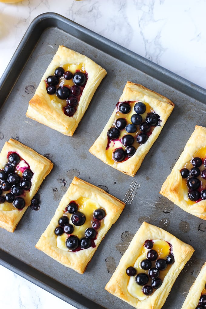 Lemon Berry Puffs