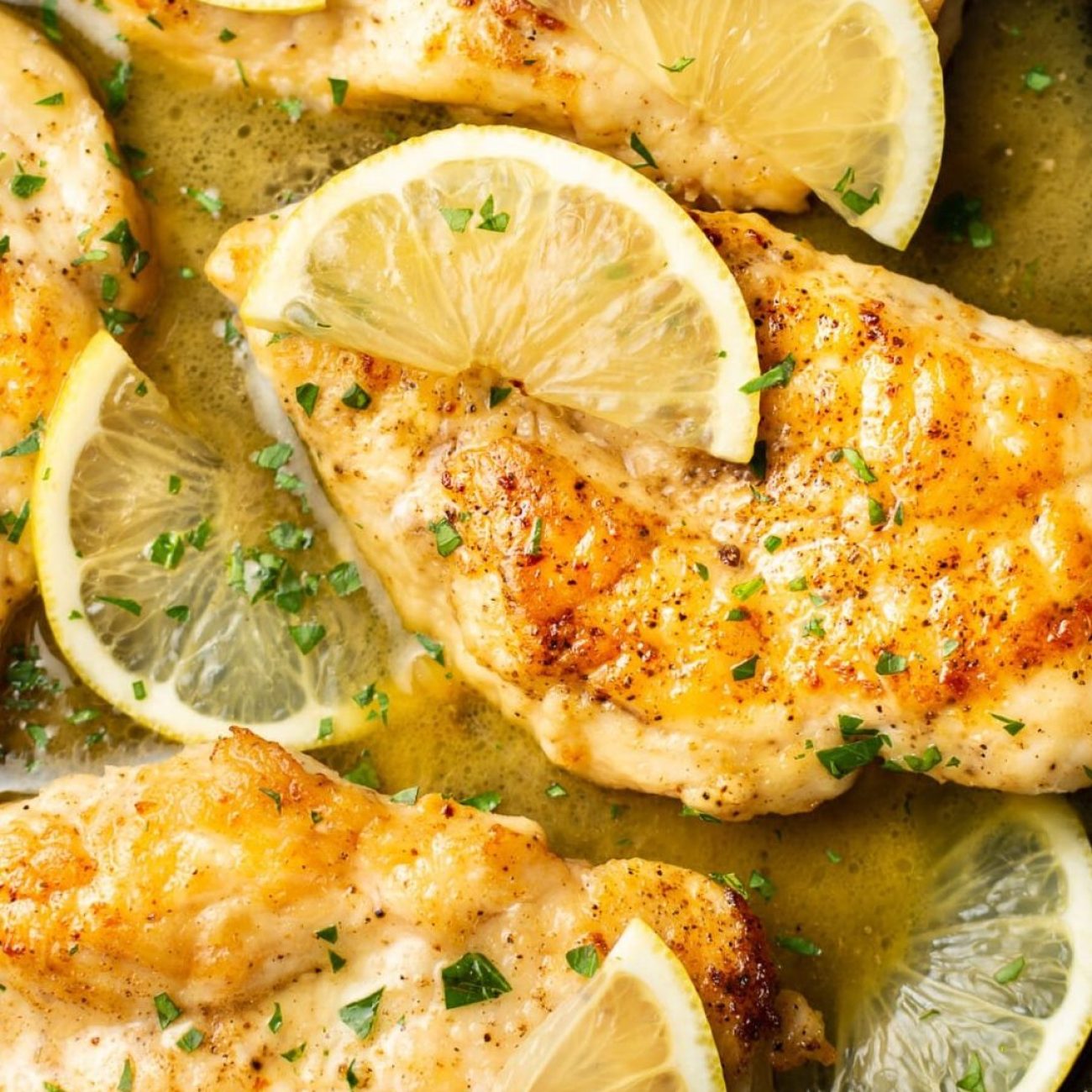 Lemon Chicken With Honey And Saffron