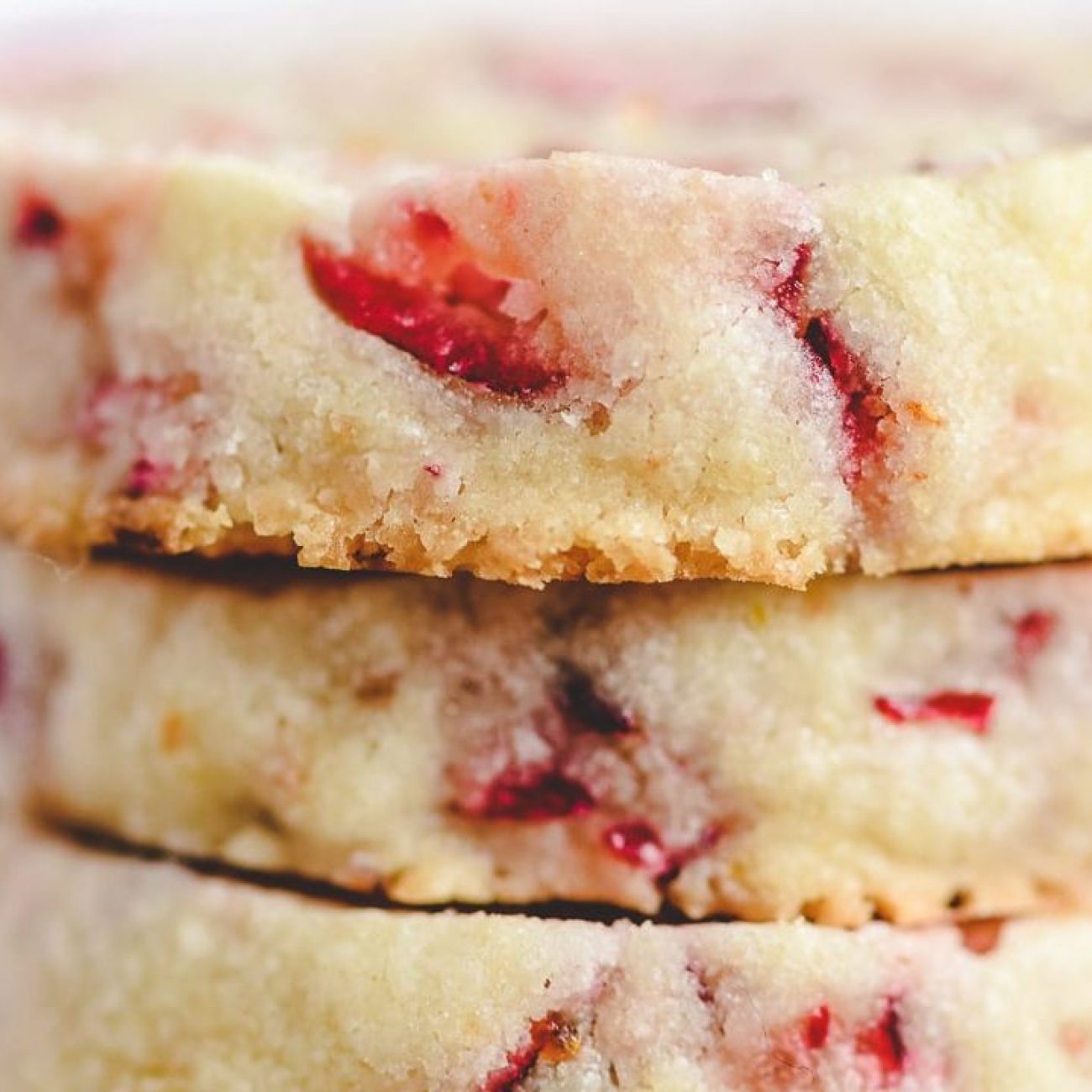 Lemon–Cranberry Shortbread