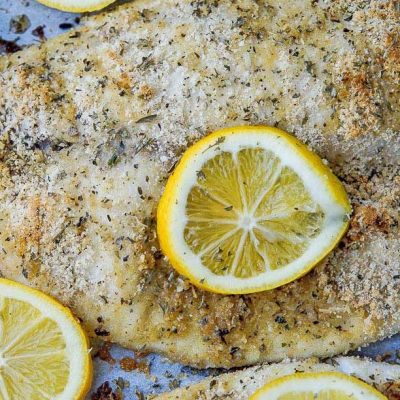 Lemon Crumb Tilapia