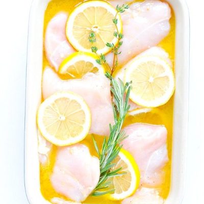 Lemon Dill Dump Chicken Oamc