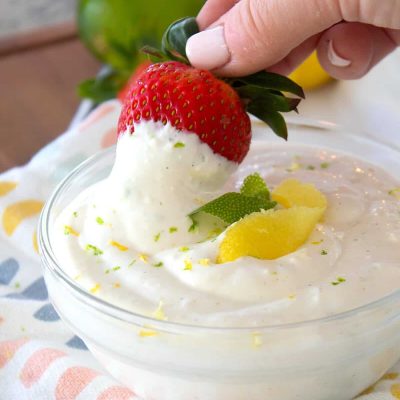 Lemon Fruit Dip