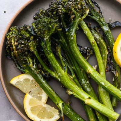 Lemon Garlic Broccoli