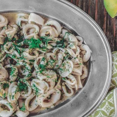 Lemon-Garlic Calamari