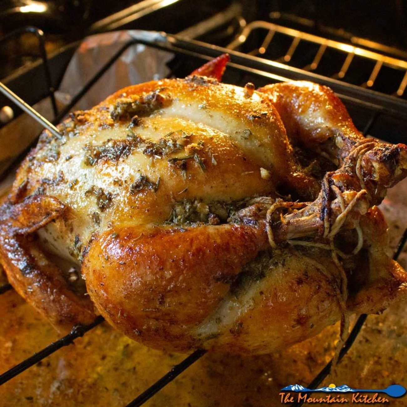 Lemon-Herb Butter-Basted Chicken