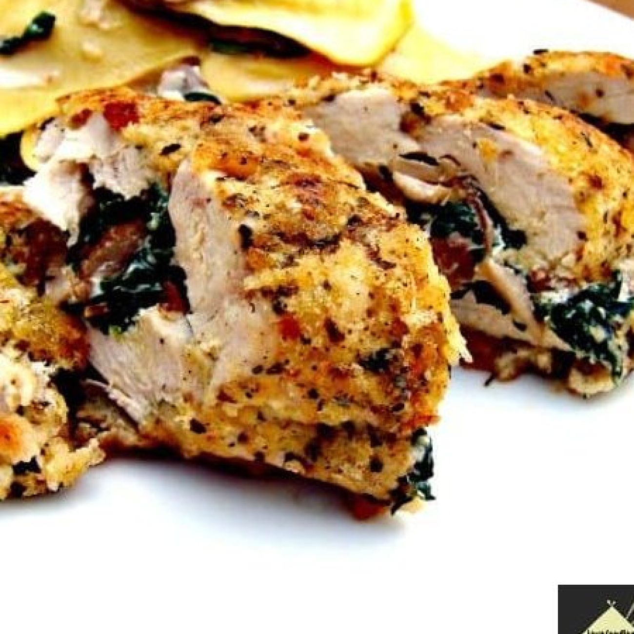 Lemon Herb Stuffed Chicken Breasts