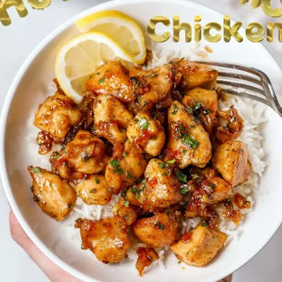 Lemon Honey Chicken With Couscous