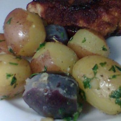 Lemon Parsley Potatoes