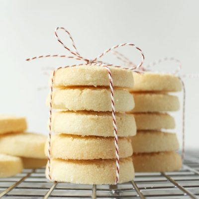 Lemon Shortbread Cookies