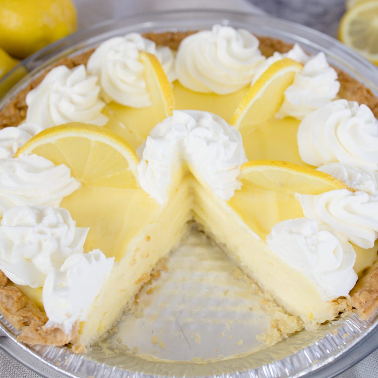 Lemon Sour Cream Pie