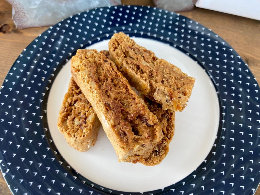 Lemon-Walnut Biscotti