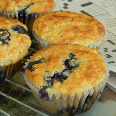 Lemon Yogurt Muffins