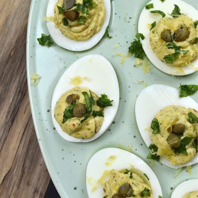 Lemon Zest &Amp; Sour Cream Deviled Eggs Recipe: A Tangy Twist On A Classic Appetizer