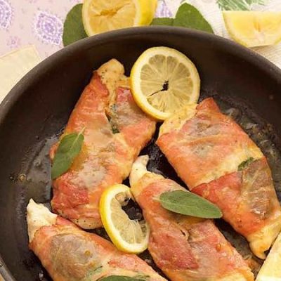 Lemony Chicken Saltimbocca