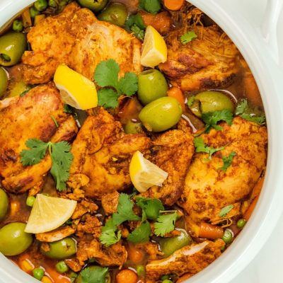 Lemony Moroccan Chicken Oamc