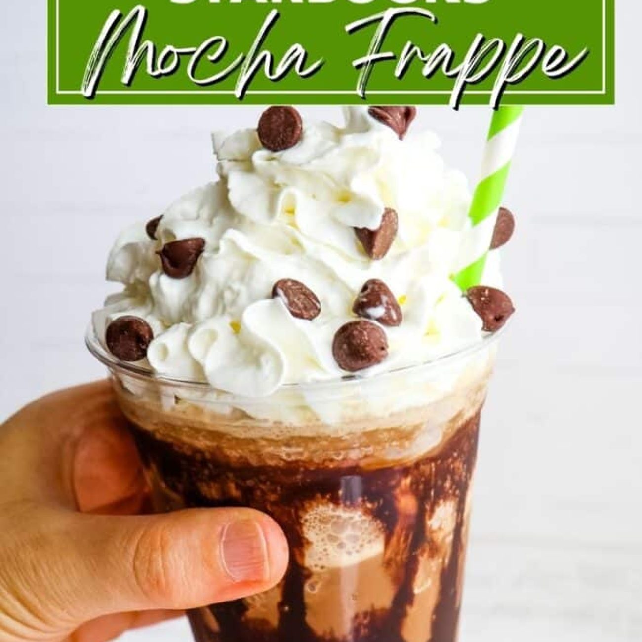 Light and Refreshing Homemade Starbucks-Inspired Coffee Frappuccino