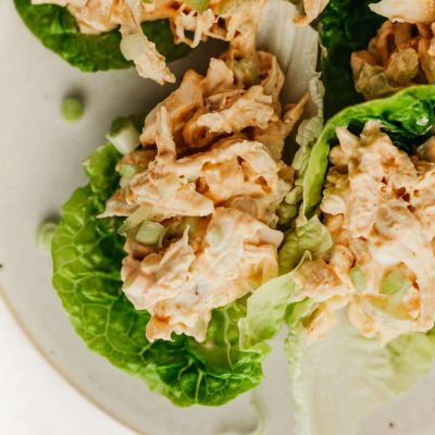 Light Buffalo Chicken Salad