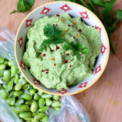 Light Edamame Hummus