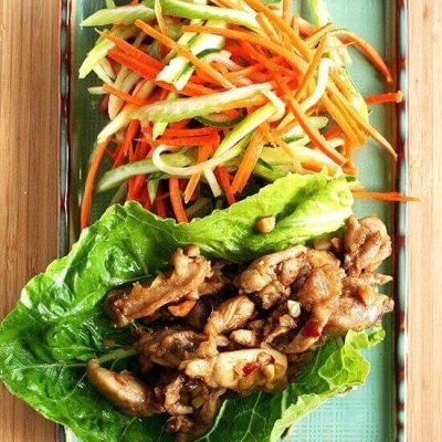 Light, &Amp; Healthy Meatless Meaty Lettuce Wraps