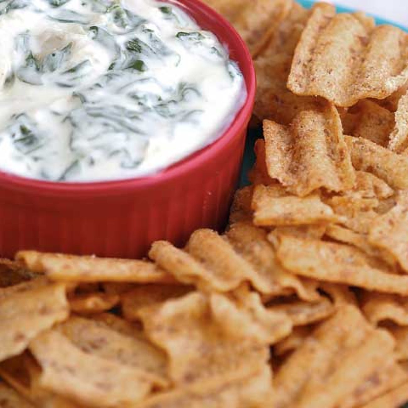 Light Spinach Dip