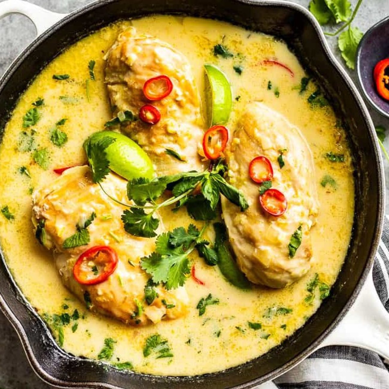 Lime, Chilli And Coconut Chicken