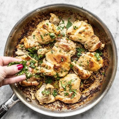 Lime-Cilantro Butter Spiced Chicken Recipe