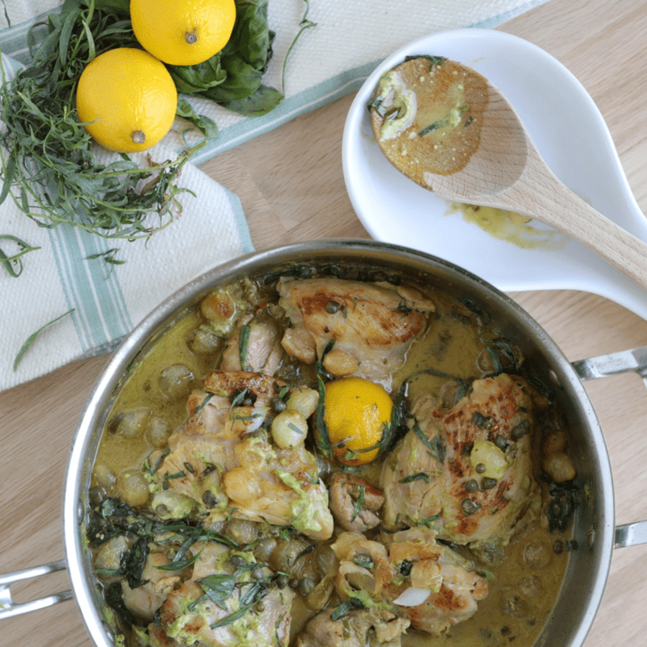 Lime-Infused Tarragon Chicken Breast Recipe